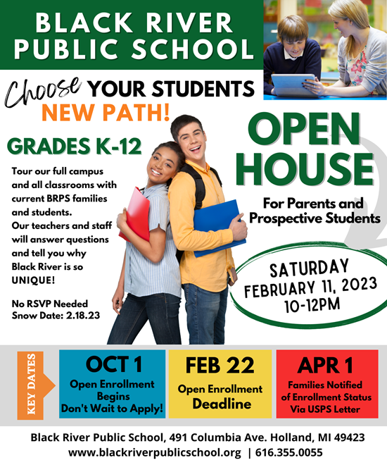 Open House information