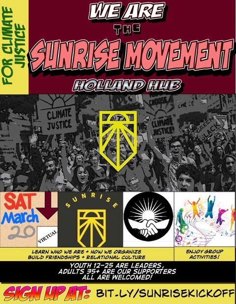 Sunrise Movement Flyer