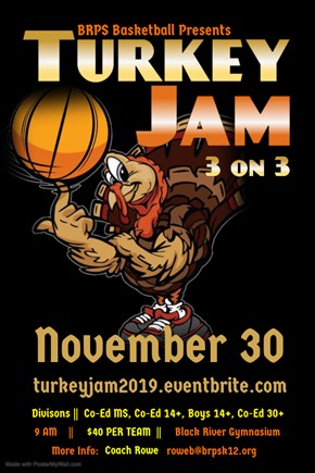 Turkey Jam 2019 Poster